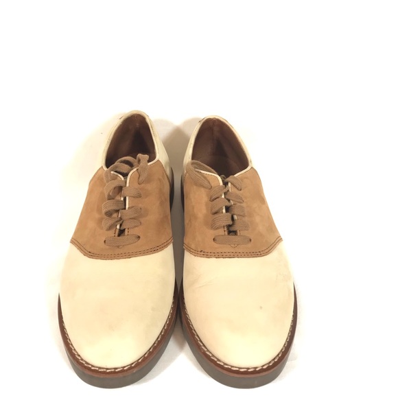 GH & Bass Co men’s shoes T074 tan and brown size 8 - Picture 2 of 6